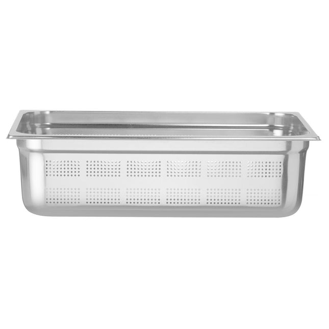Gastronorm container1/1/ 150 mm stainless steel perforated 1/box