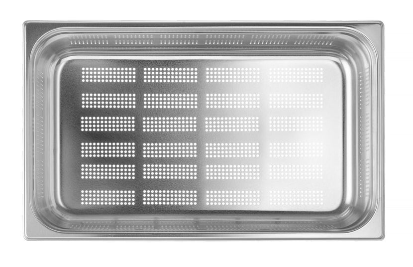 Gastronorm container1/1/ 150 mm stainless steel perforated 1/box