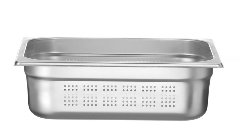 Gastronorm container stainless steel 1/2 100 mmProfi Line perforated 1/box