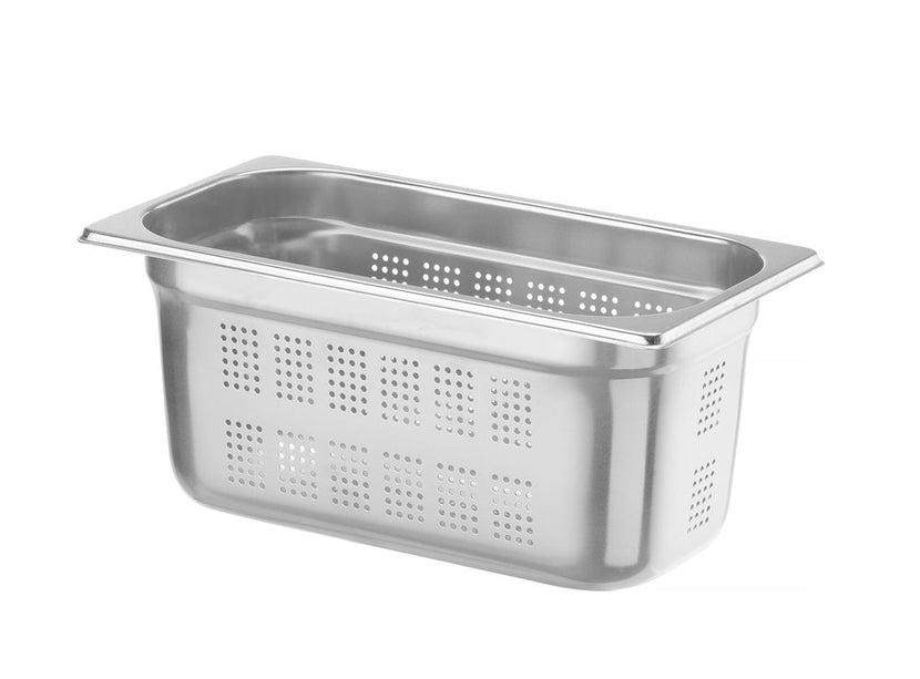 Gastronorm container stainless steel 1/3 150 mmProfi Line perforated 1/box
