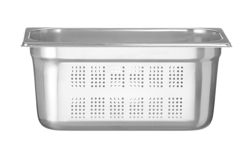 Gastronorm container stainless steel 1/3 150 mmProfi Line perforated 1/box