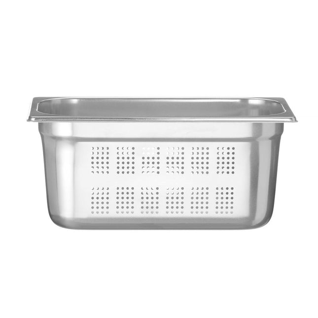 Gastronorm container stainless steel 1/3 150 mmProfi Line perforated 1/box