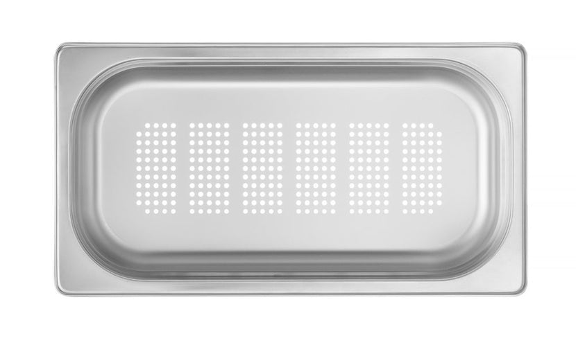 Gastronorm container stainless steel 1/3 65 mmProfi Line perforated 1/box