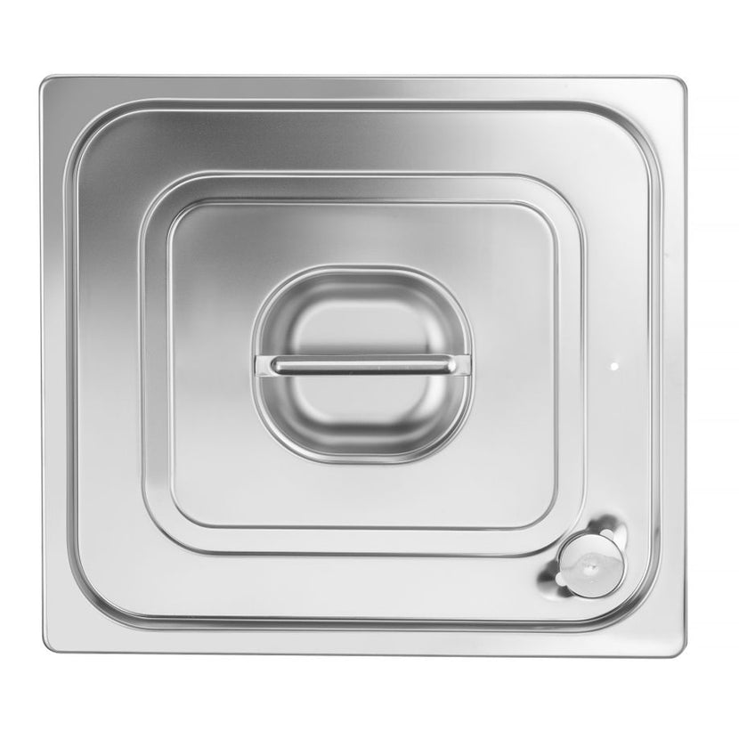 Gastronorm deksel2/3 met siliconenrand Profi L. 1/box