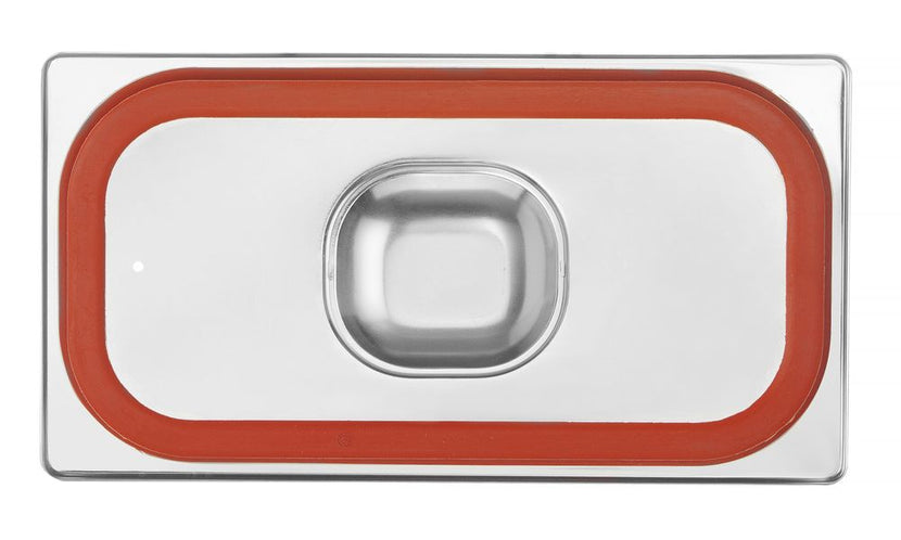 Gastronorm deksel1/3 met siliconenrand Profi L. 1/box