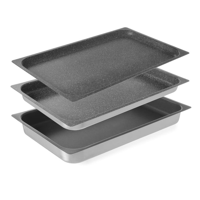 Gastronorm container 1/1 40 mm aluminum non-stick coating 1/box