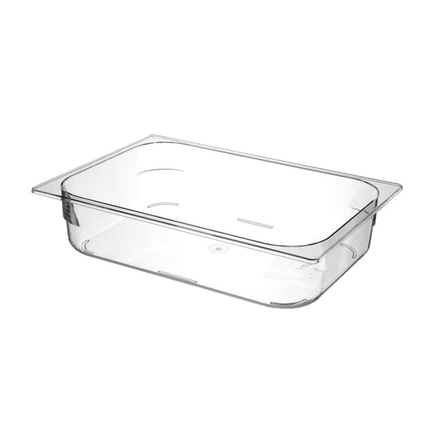 Ice container polycarbonate transparent - 360x250x (H) 80mm 1/bo