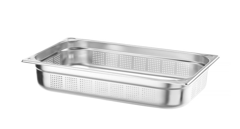 Gastronorm container stainless steel 1/1 100 mmKitchen Line perforated 1/box