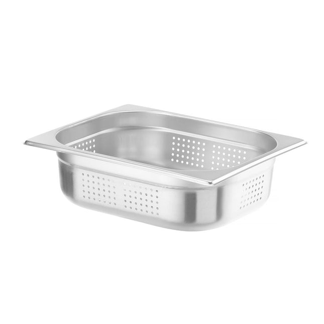 Gastronorm container stainless steel 1/2 100 mmKitchen Line perforated 1/box