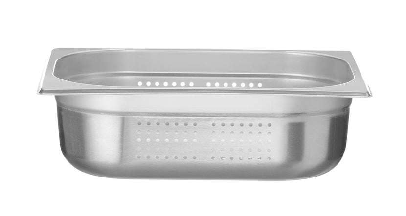 Gastronorm container stainless steel 1/2 100 mmKitchen Line perforated 1/box
