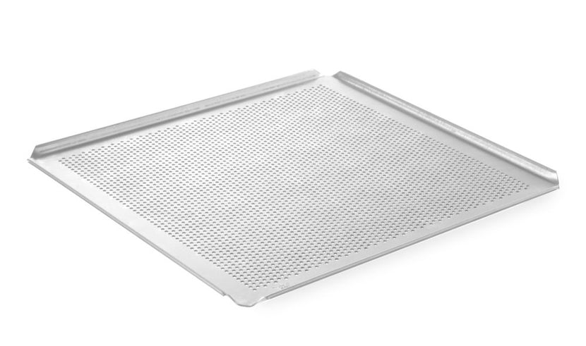 Tray aluminum GN 2/3 10 mm perforated 1/box