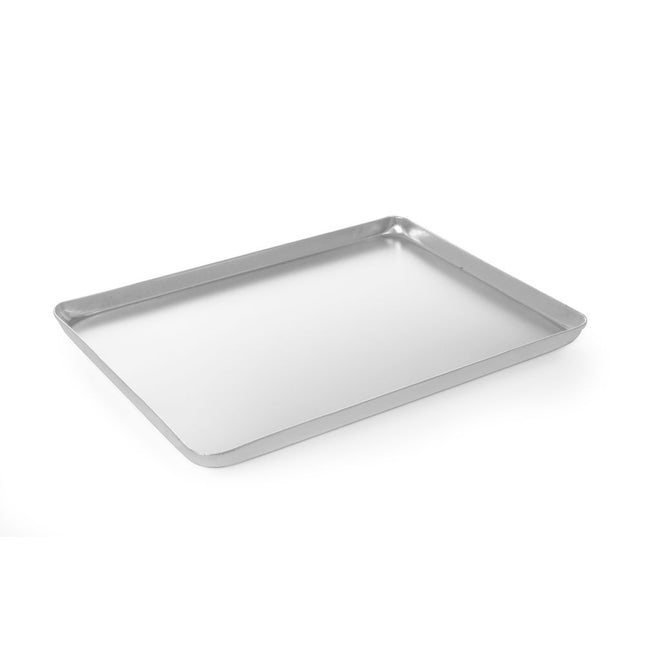 Tray aluminum 400x300x20 mm silver colored 1/box