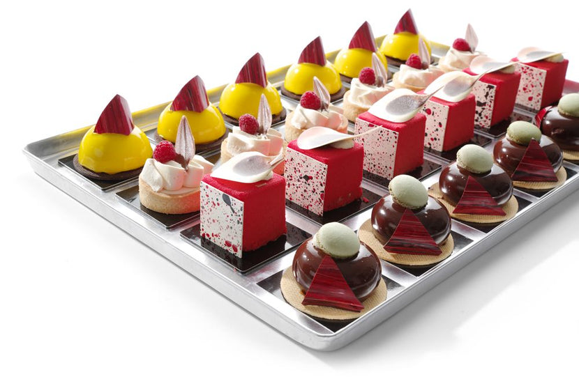 Tray aluminium 600x400x20 mmzilver kleurig 1/box