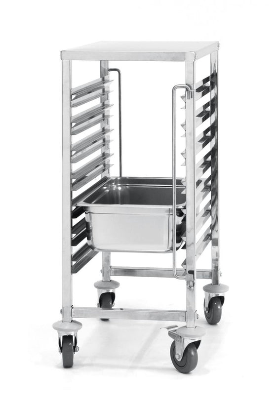 Shelf trolley 7x GN 1/1 stainless steel 615x450x925 mm 1/box