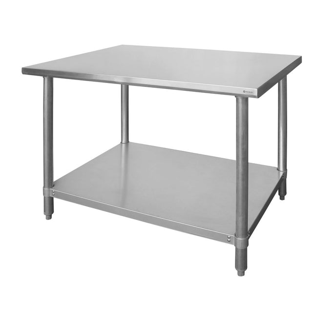 Work table stainless steel 1600x600x850 mm Budget 1/box