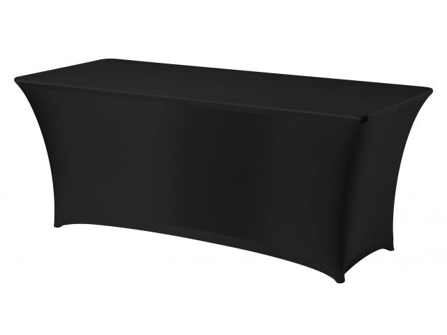 Table cover Symposium rectangular - black - 810934 1/box