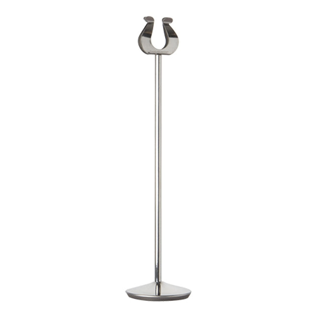Table/Menu stand stainless steel 29 cm
