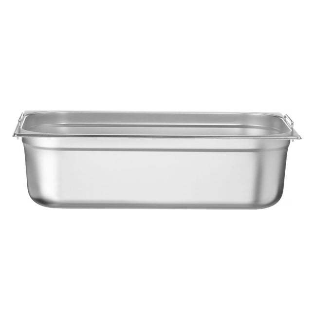 Gastronorm container 1/1 150 mm stainless steel with handles Budget Line 1/box