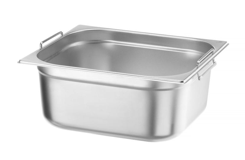 Gastronorm container 2/3 150 mm stainless steel with handles Budget Line 1/box