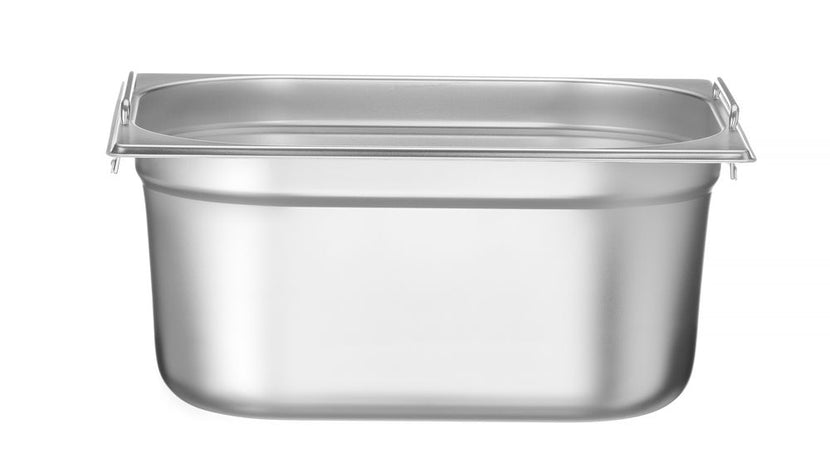 Gastronorm container 1/2 150 mm stainless steel with handles Budget Line 1/box