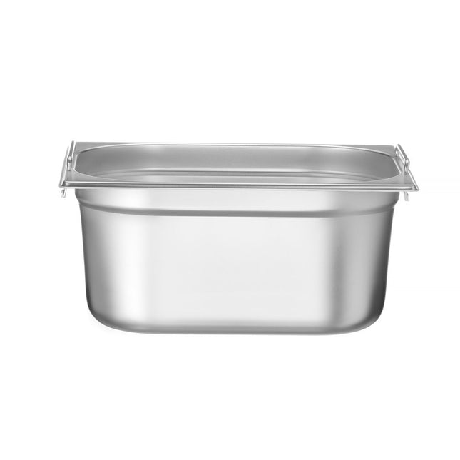 Gastronorm container 1/2 150 mm stainless steel with handles Budget Line 1/box