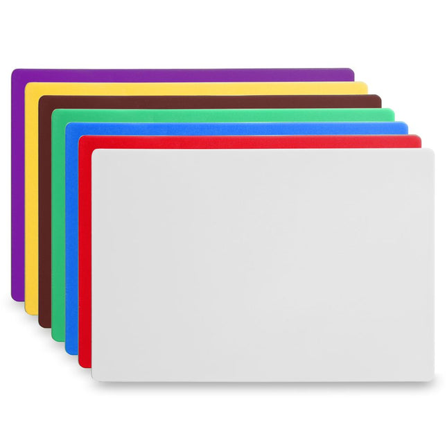 Cutting board 450x300x12.7 mm red meat HDPE 500 1/box