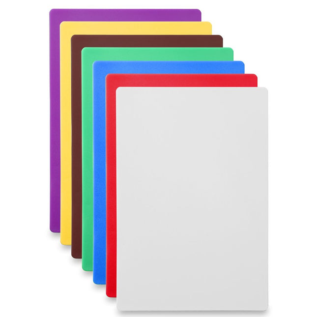 Cutting board 600x400x18 mm bluefish HDPE 500 1/box