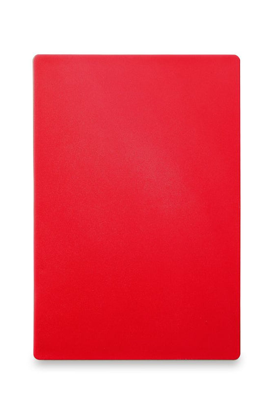 Cutting board 600x400x18 mm red meat HDPE 500 1/box