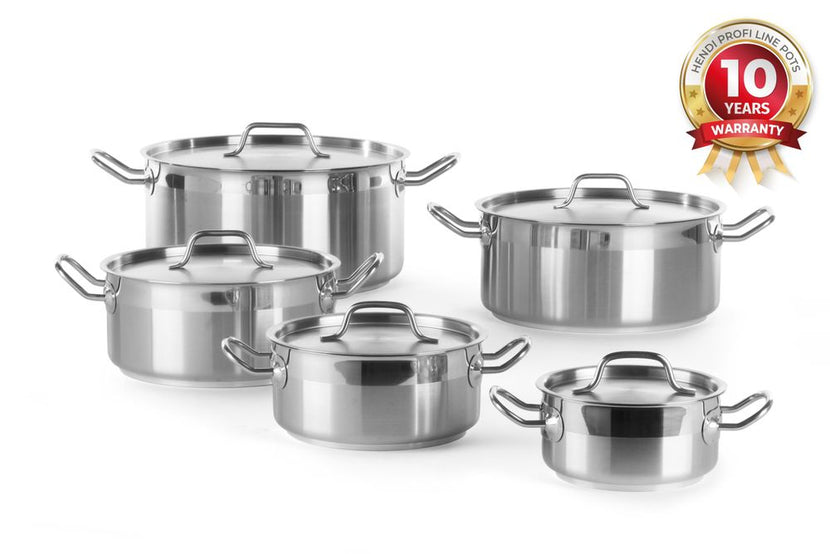 Saucepan w/d low 320x150 mm12 l stainless steel Profi Line 1/box