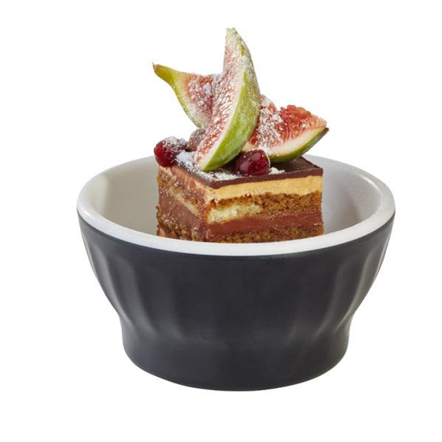 Come Half Tone Melamine, White/Black 1/box