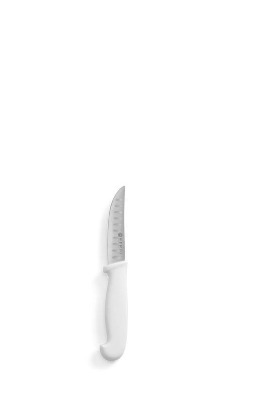 Universal knife short 90 mm white PP handle 1/box