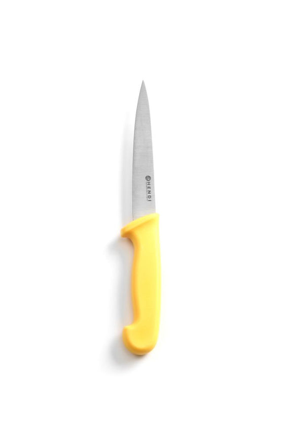 Filleting knife150/300 mm yellow PP handle 1/box