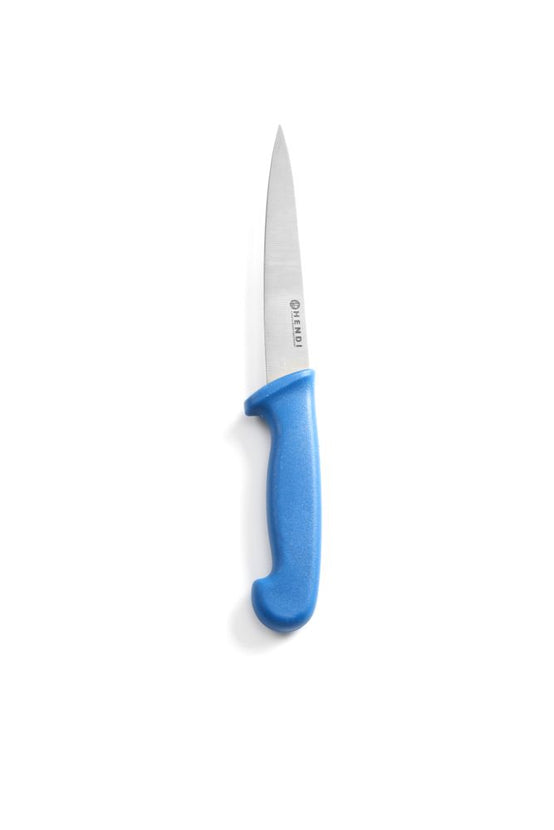 Filleting knife 150 mm blue PP handle 1/box