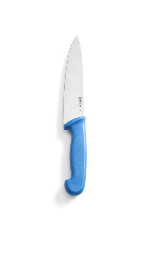 Chef's knife 180 mm blue PP handle 1/box