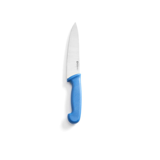 Chef's knife 180 mm blue PP handle 1/box