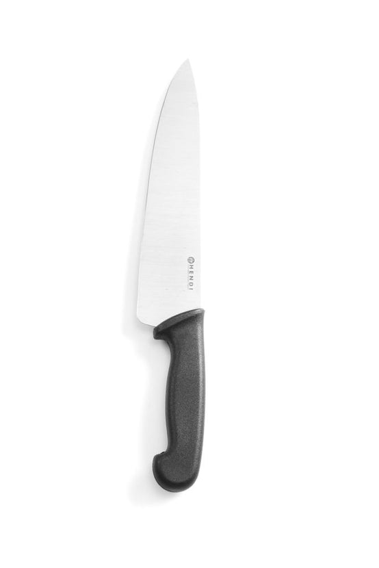 Chef's knife 240 mm black PP handle 1/box