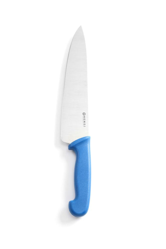 Chef's knife 240 mm blue PP handle 1/box