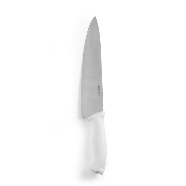Chef's knife 240 mm white PP handle 1/box