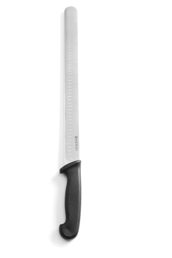 Ham-Salmon knife 350 mm black PP handle 1/box
