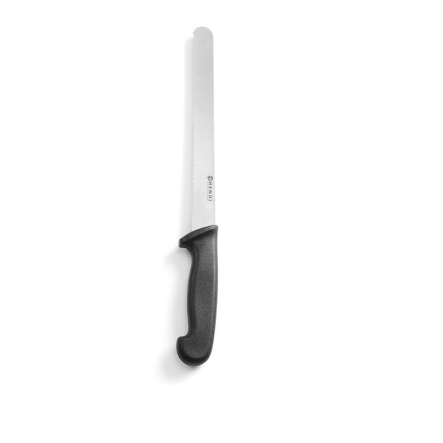 Bread knife 250 mm black PP handle 1/box
