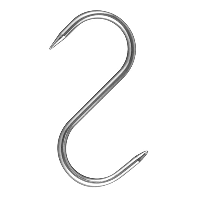 Meat hook stainless steel 80* 4 mm