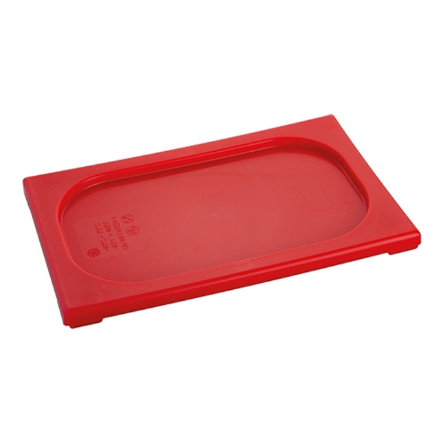 GN Deksel PP 1/4 GN Rood