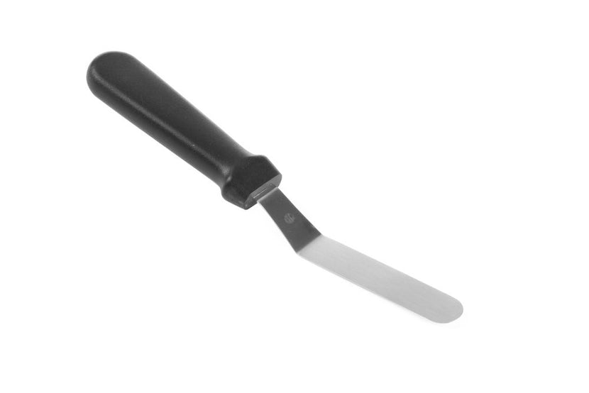 Pancake knife 110x19 mm black PP handle 1/box