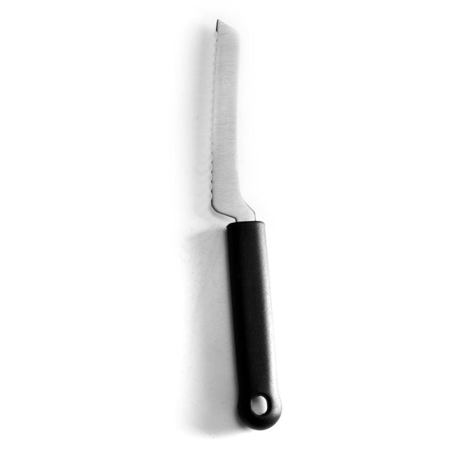 Tomato knife offset 110/230 mm black PP handle 1/box