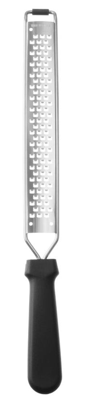 Grater narrow stainless steel coarse black PP handle 35x220/390 mm 1/box