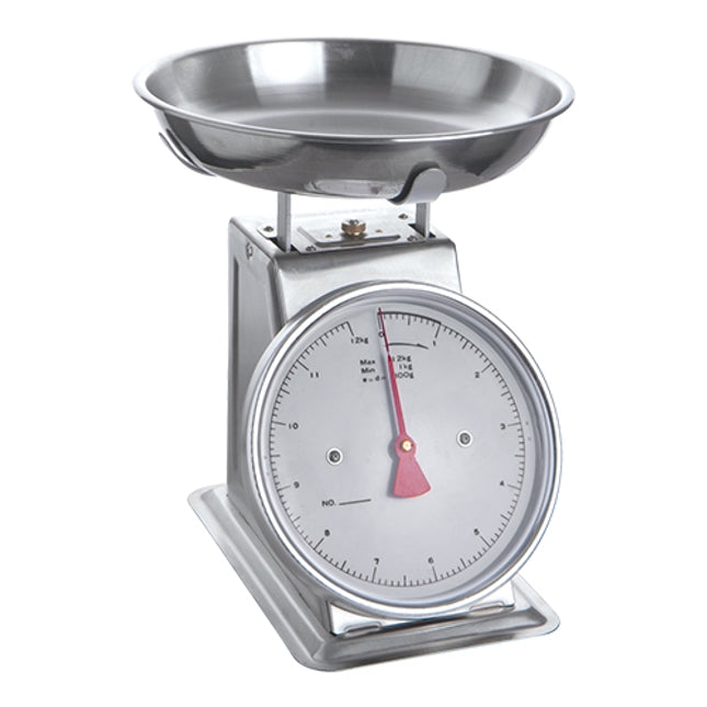 Pakketweegschaal RVS Kom 12Kg