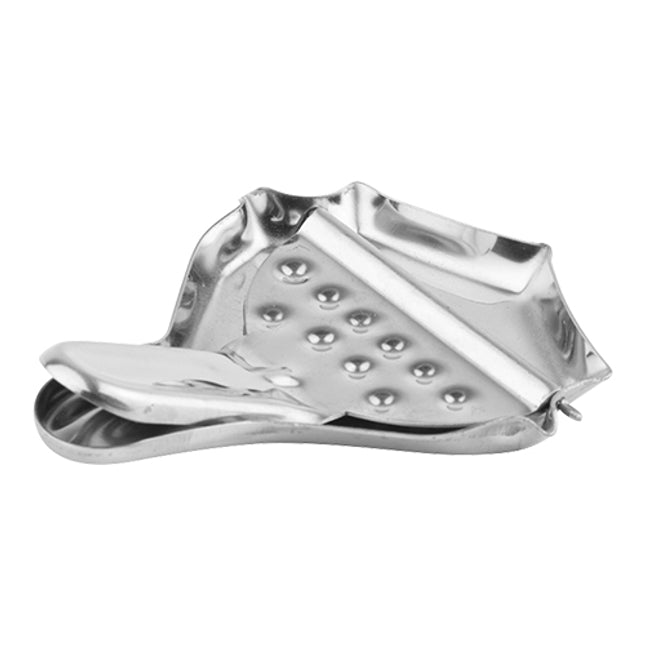 Stainless steel lemon slice squeezer