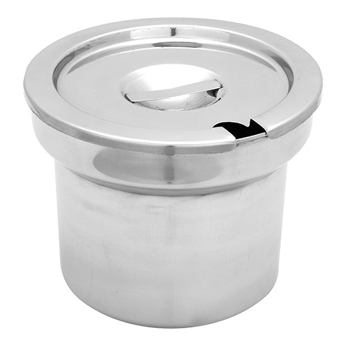 Bain-Marie Pot M/Lid 4.5 liters