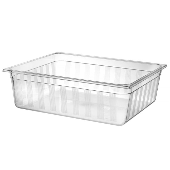 Gastronorm container2/1 polycarbonate transparent 1/box