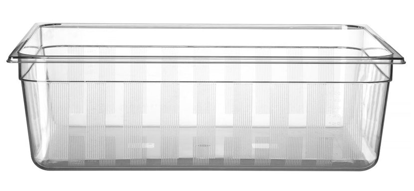 Gastronorm container2/1 polycarbonate transparent 1/box